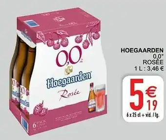 Cora Hoegaarden 0,0° rosée aanbieding