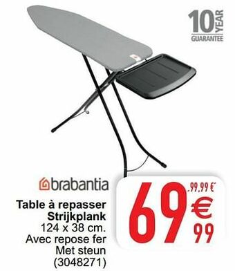 Cora Table à repasser strijkplank aanbieding
