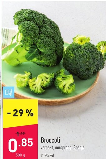 ALDI Broccoli 500g aanbieding