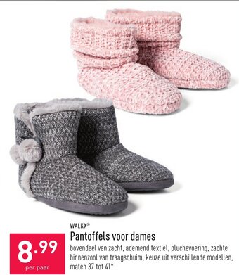ALDI Pantoffels voor dames aanbieding
