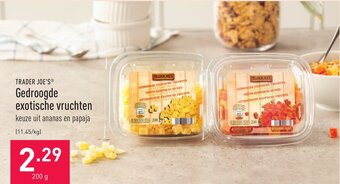 ALDI Gedroogde exotische vruchten 200g aanbieding