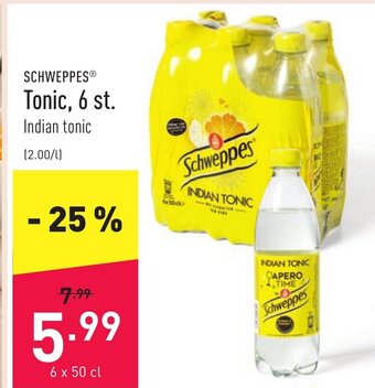 ALDI Tonic, 6 st aanbieding