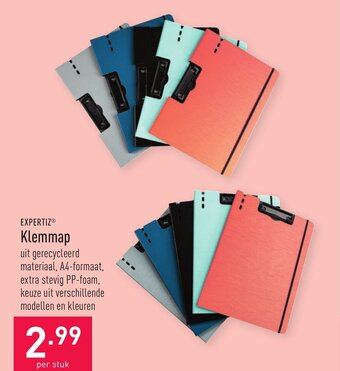 ALDI Klemmap aanbieding