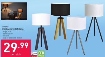 Scandinavische tafellamp