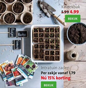 Intratuin Kweekbak aanbieding