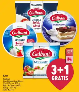 Delhaize Kaas Galbani aanbieding