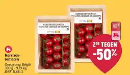 Delhaize Kerstrostomaten aanbieding
