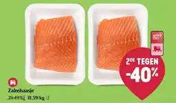 Delhaize Zalmhaasje aanbieding