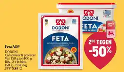 Delhaize Feta AOP aanbieding