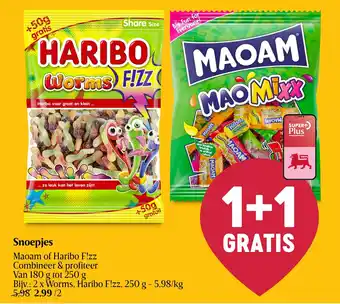 Snoepjes Maoam of Haribo F!zz