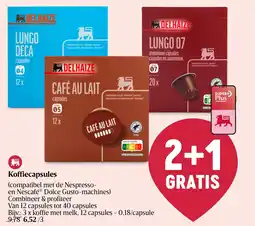 Delhaize Koffiecapsules aanbieding
