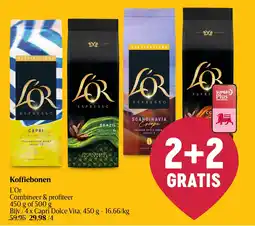 Delhaize Koffiebonen L'Or aanbieding