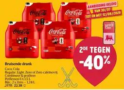 Delhaize Bruisende drank Coca-Cola aanbieding
