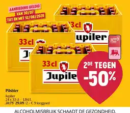 Delhaize Pilsbier Jupiler aanbieding