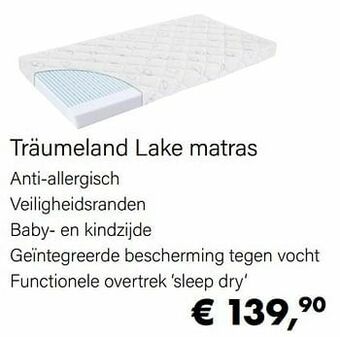 Multi bazar Träumeland lake matras aanbieding