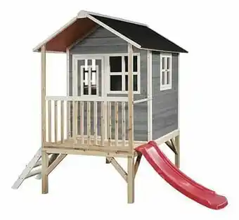 Dreamland EXIT houten speelhuisje Loft 300 grijs aanbieding