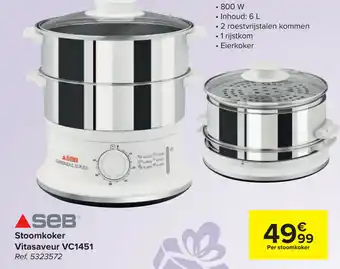 Stoomkoker vitasaveur VC1451