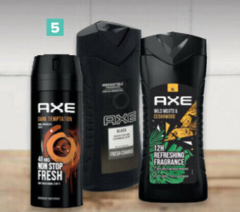 Hyper Carrefour Gamma douchegels en deodorants axe aanbieding