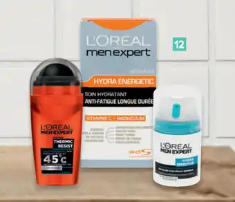 Hyper Carrefour Gamma producten voor heren l'oreal men expert aanbieding