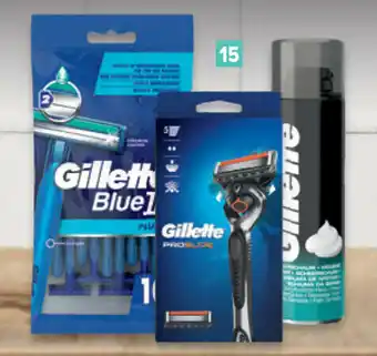 Hyper Carrefour Gamma scheermesjes, wegwerpscheermesjes, scheerschuim en -gels gillette aanbieding