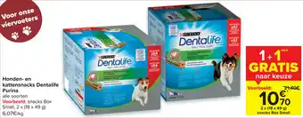 Honden- en kattensnacks dentalife purina