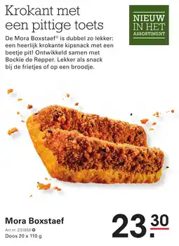 Sligro Mora Boxstaef aanbieding