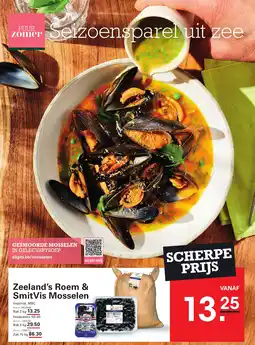 Sligro Zeeland's Roem & SmitVis Mosselen aanbieding