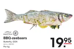 Sligro bbq-zeebaars aanbieding