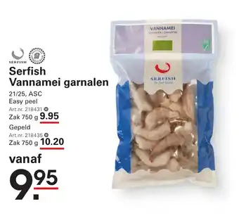 Serfish Vannamei garnalen