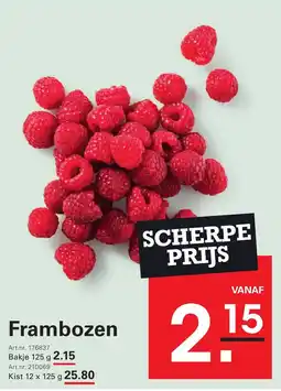 Sligro Frambozen aanbieding