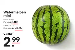 Sligro Watermeloen mini aanbieding