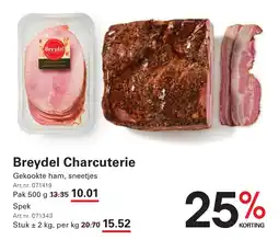 Sligro Breydel Charcuterie aanbieding