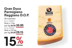 Sligro Gran Duca Parmigiano Reggiano D.O.P. aanbieding