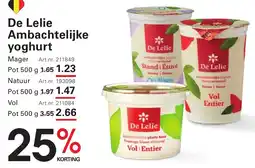 Sligro De Lelie Ambachtelijke yoghurt aanbieding