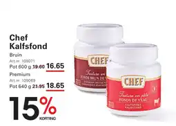 Sligro Chef Kalfsfond aanbieding