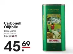 Sligro Carbonell Olijfolie aanbieding