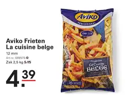 Sligro Aviko Frieten La cuisine belge aanbieding