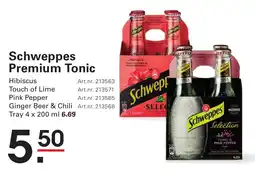 Sligro Schweppes Premium Tonic aanbieding