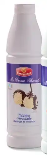 Sligro Sanissimo Toppings chocolade aanbieding