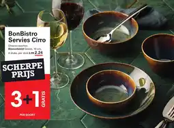 Sligro BonBistro Servies Cirro aanbieding