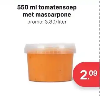 Tomatensoep met mascarpone