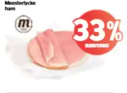 Spar Meesterlycke ham aanbieding