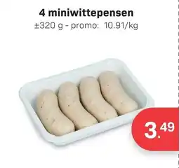 Bon Ap 4 miniwittepensen aanbieding