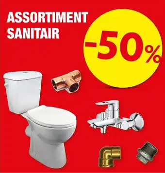 Assortiment sanitair