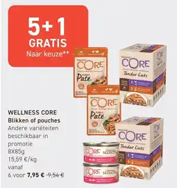 Tom&Co Wellness core blikken of pouches aanbieding