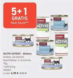 Tom&Co Nutri expert blikken aanbieding