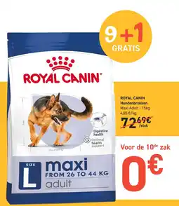 Tom&Co royal canin hondenbrokken maxi adult aanbieding