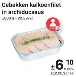 Bon Ap Gebakken kalkoenfilet in archiducaus aanbieding
