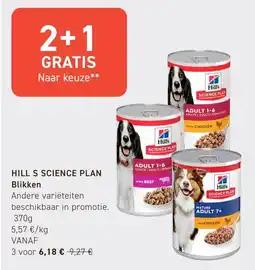 Tom&Co Hill s science plan blikken aanbieding
