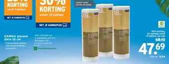 GAMMA Gamma glaswol aanbieding